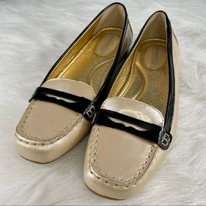 SPERRY Top Sider Women’s Loafers, Model 9104639, Pearl Cream/Black